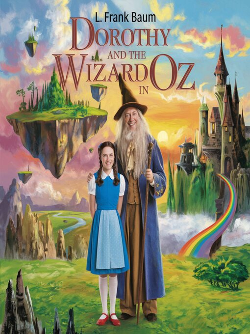 Cover image for Dorothy and the Wizard in Oz (illustrated)